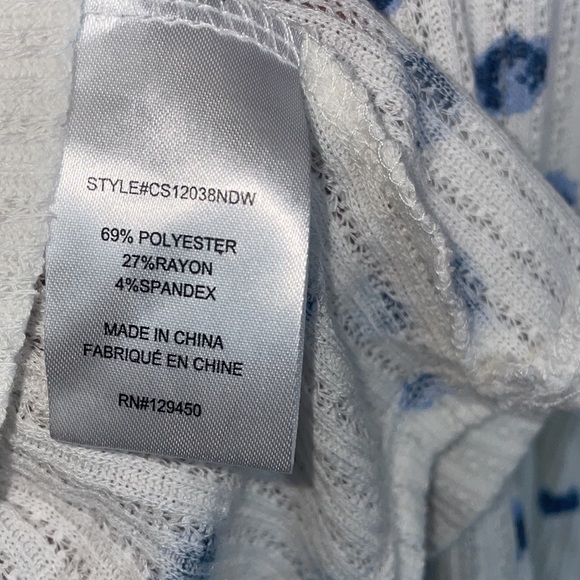 Como Vintage off white stretchy/Flowy blouse - Picture 4 of 6